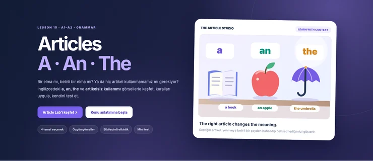 Articles A An The dersinin ekran görüntüsü